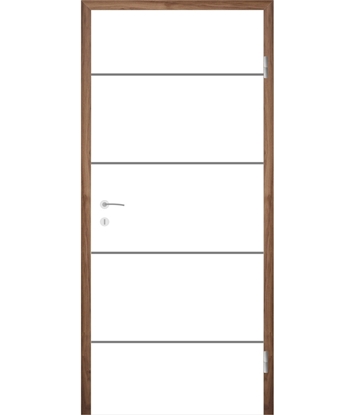 Picture of Bíle lakované interiérové dveře COLORline - EASY R27L