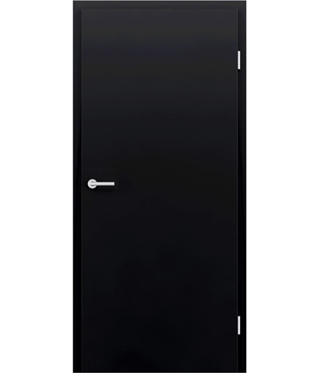 Picture of CPL interiérové dveře pro snadnou údržbu UNICOLORLINE - černá